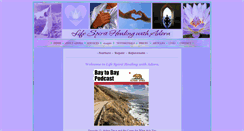 Desktop Screenshot of lifespirithealing.com