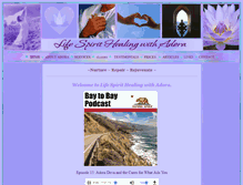 Tablet Screenshot of lifespirithealing.com